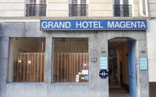 Grand Hotel Magenta Paříž Exteriér fotografie